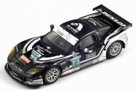 CHEVROLET Corvette C6.R №73 Team Luc Alphand Aventures Le Mans 2010, black