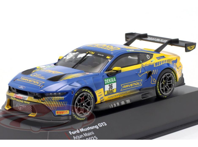 FORD Mustang GT3 №36 DTM Haupt Racing Team Arjun Maini (2025)