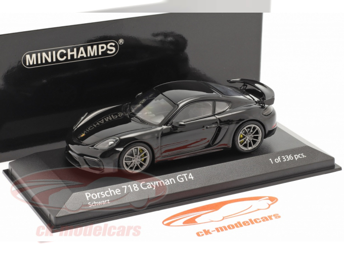 PORSCHE 718 CAYMAN GT4 (982) - 2020 - SCHWARZ