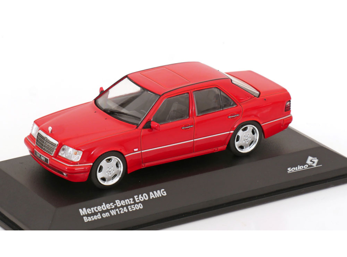 MERCEDES-BENZ AMG E60 W124, red