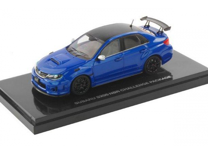 SUBARU WRX STI S206 тюнинг NBR Challenge 2011 WR Blue