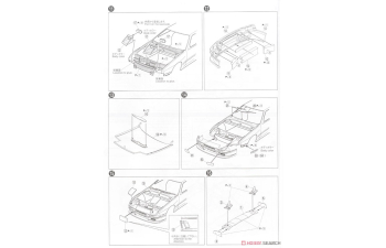Сборная модель Takahashi Ryosuke FC3S MAZDA RX-7 [Hakone Battle Ver.]