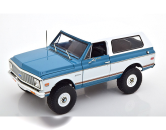 CHEVROLET K-5 Blazer with Sotftop (1970), blue white brown