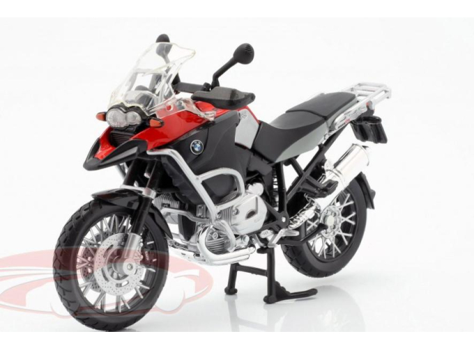 BMW R1200 GS (2018), red / silver / black