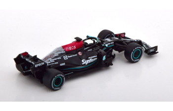 MERCEDES GP F1 W12 Mercedes M12 Eq Power+ Team Amg Petronas Motorsport Formula One N44 Winner Brazilian Gp (2021) Lewis Hamilton (2021), black green