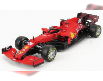 FERRARI F1 Sf21 Team Scuderia Ferrari Mission Winnow №55 Season (2021) Carlos Sainz Jr., Matt Red