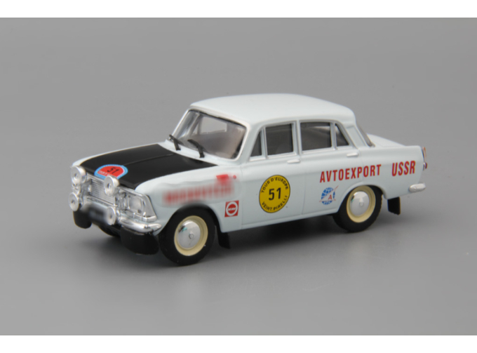 МОСКВИЧ 412 ралли, Автоспорт СССР 5, белый