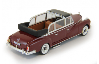 MERCEDES-BENZ 300D Limousine (1960), dark red