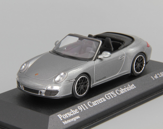 PORSCHE 911 GTS Cabriolet 997 II (2011), grey metallic