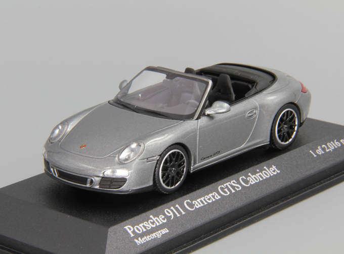 PORSCHE 911 GTS Cabriolet 997 II (2011), grey metallic