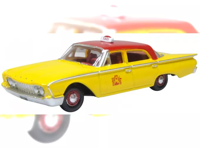 FORD Fairline Sedan NYC Taxi (1960), yellow