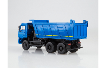 Камский грузовик 6522 самосвал, синий