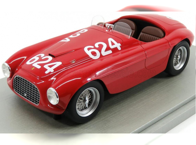 FERRARI 166mm 2.0l V12 Spider N624 Winner Mille Miglia (1949) C.Biondetti - E.Salani, Red