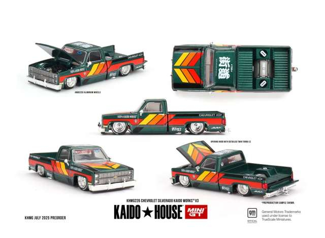 Chevrolet Silverado Kaido Works V3, various 1980