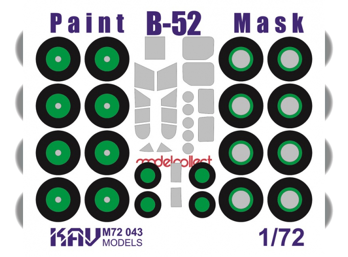 Маска окрасочная на B-52 (ModelCollect)