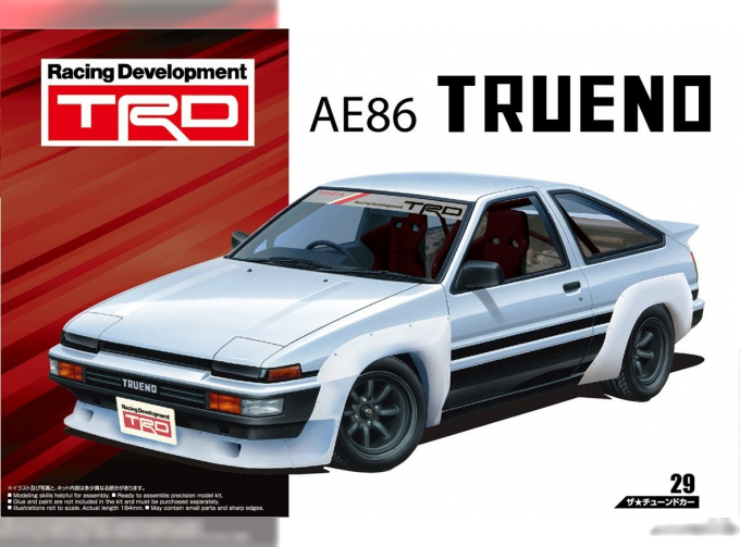 Сборная модель Trd Ae86 Trueno N2 '85 (Toyota)