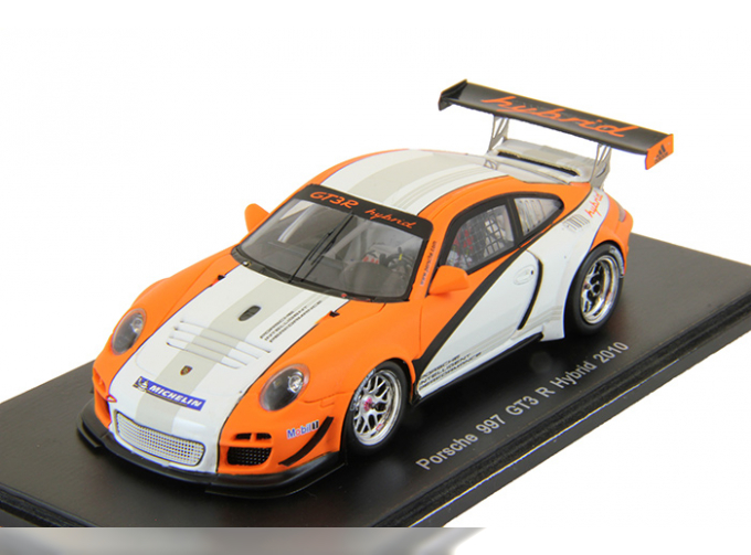 PORSCHE 997GT3 R Hybrid (2010), orange / white