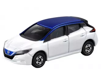 NISSAN Leaf, white / blue