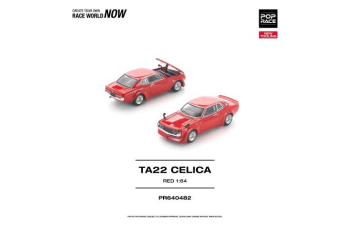 TOYOTA TA22 Celica, red