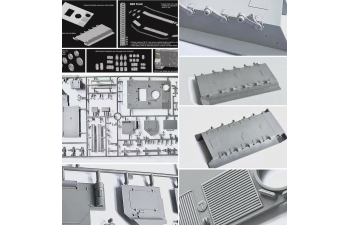 Сборная модель Бронетрантранспортер M113 ACAV с 106мм безоткатным орудием (Вьетнам)