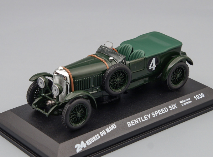 BENTLEY Speed Six W.Barnato G.Kidston 1930, green