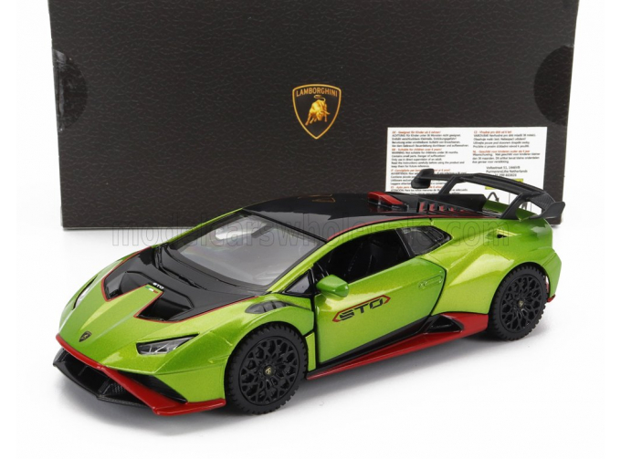 LAMBORGHINI Huracan Sto Lp640-2 (2021), Green Orange