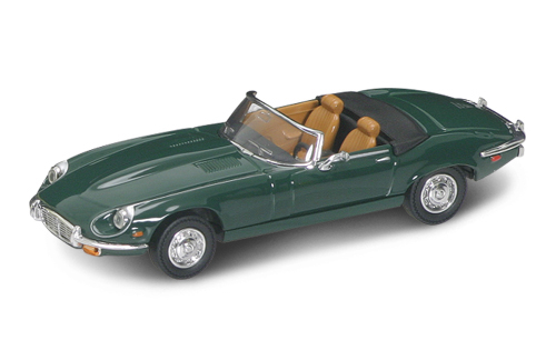 JAGUAR E-Type (1971), Road Signature 1:43, green