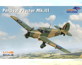 Сборная модель самолет радиосвязи Percival Proctor MK.III