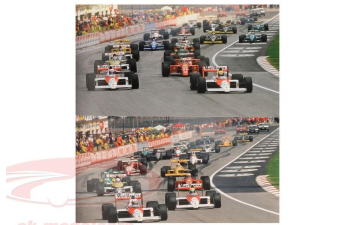 TOLEMAN F1 Tg184 Hart Turbo №19 2nd Monaco Gp (1984) Ayrton Senna (1984) + книга Ayrton Senna – Neue Bilder einer Legende