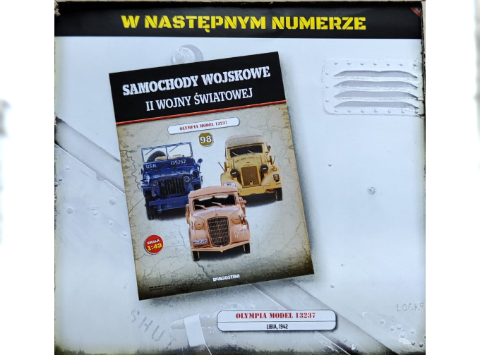 OLYMPIA Model 13237, Samochody Wojskowe II Wojny Światowej 98