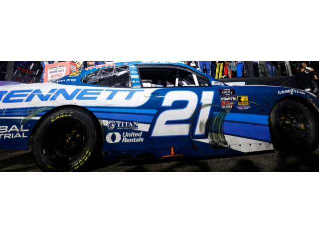 Chevrolet #21 Austin Hill * Bennett*, blue/white 2025