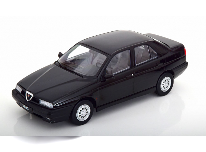 ALFA ROMEO 155 (1992), black interior, black nero