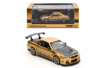 NISSAN Top Secret R34 GT-R, gold