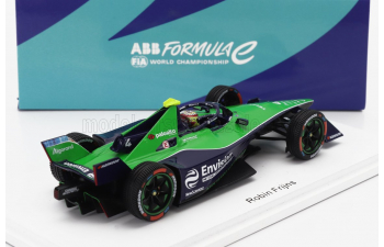 JAGUAR Formula-e I-type 6 Team Envision Racing №4 Season 2023-2024 Robin Frijns, Green Black