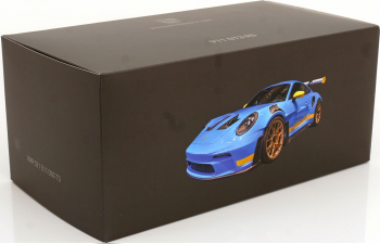 PORSCHE 911 992 Gt3 Rs Coupe (2023), Blue / Yellow