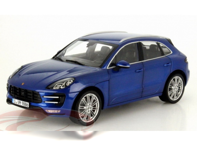 Porsche Macan Turbo 2013 (bluemet)