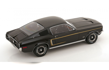 FORD Mustang GT Fastback (1968), black