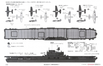 Сборная модель USS Aircraft Carrier Enterprise