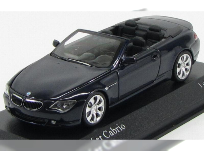 BMW 6er Cabrio 2006, темно-фиолетовый