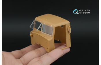 3D Декаль интерьера кабины КрАЗ-255Б (HobbyBoss) (с 3D-печатными деталями)