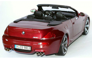 BMW 6er Cabrio E64 (2004), indianapolis rot met.