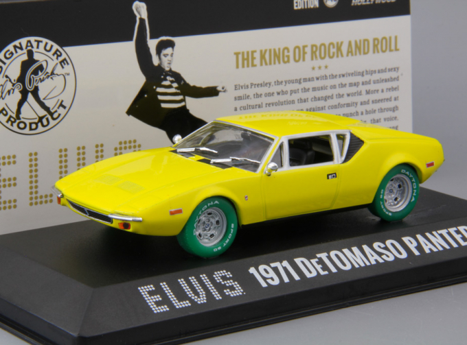 DE TOMASO Pantera Elvis Presley 1971 Yellow (Greenlight!)