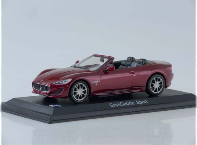 MASERATI Gran Cabrio Sport (2010), dark red