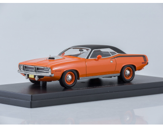 PLYMOUTH Cuda 426 HEMI Coupe (1970), orange