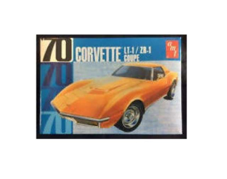 Сборная модель Chevy Corvette CoupÃ©, plastic modelkit 1970