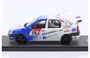 DACIA Logan Team Swiftwing.de №118 24h Nurburgring (2022) J.Bussmann - O.Kriese - M.Lachmayer - Y.Lachmayer, White Blue