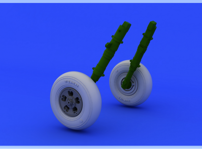 Набор дополнений Spitfire wheels - 5 spoke, smooth tire