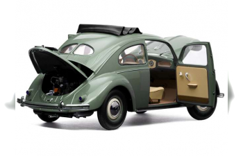 VOLKSWAGEN Beetle Saloon (1950), pastel green