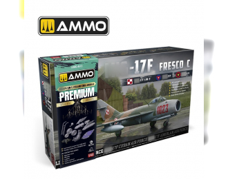 Сборная модель советский истребитель MiGG-17F / LIM-5 Польша-Куба-Ангола (Premium Edition)