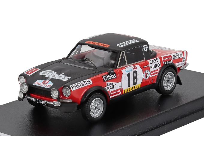 FIAT 124 Sport 1600 Spider (night Version) №25 Rally Tap (1974) Luis Netto - Jocames, Red Black